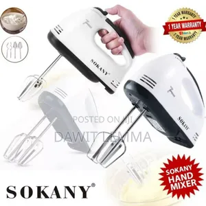 Sokany Hand Mixer የእንቁላልና ሊጥ መምቻ