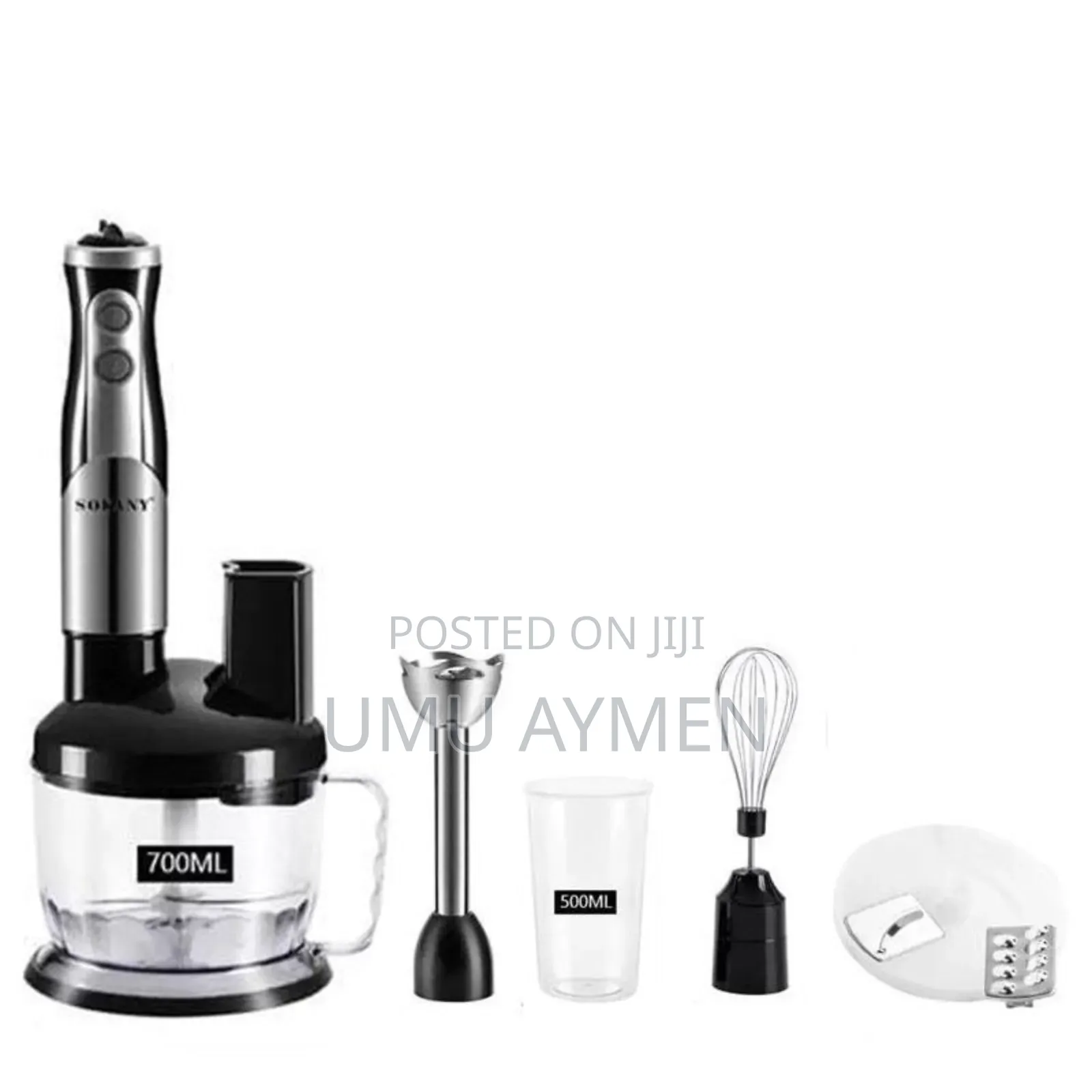 New New በአይነቱ ልዩ የሆነውን Sokany 8-in-1 Hand Blender ይዘን መጥተናል
