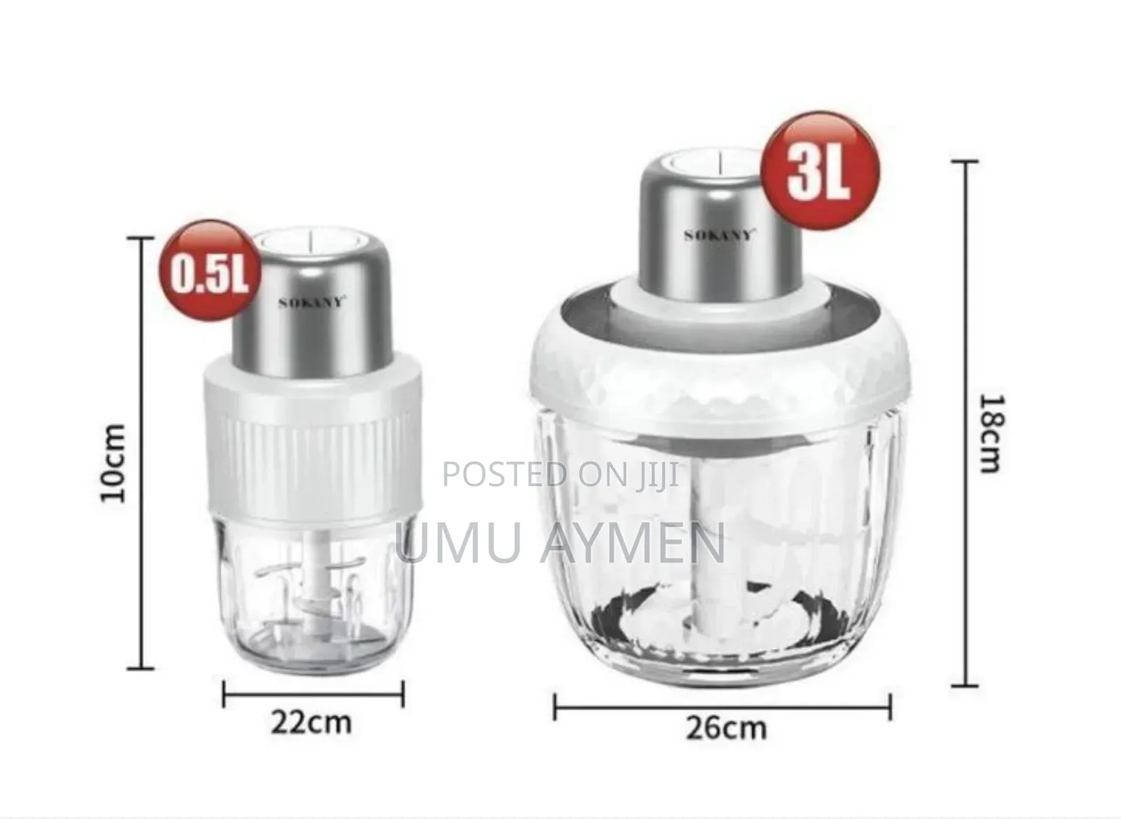 Sokany Wonder Chopper / Grinder – Sk-06008