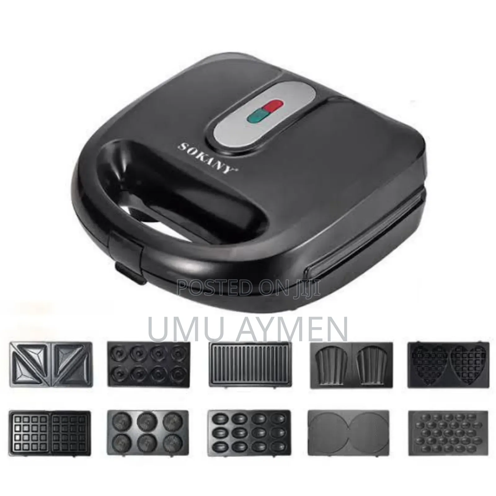 Sokany 10 in 1 Multi Snacks Maker ገብቷል