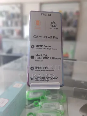 New Tecno Camon 40 Pro 256 GB Silver