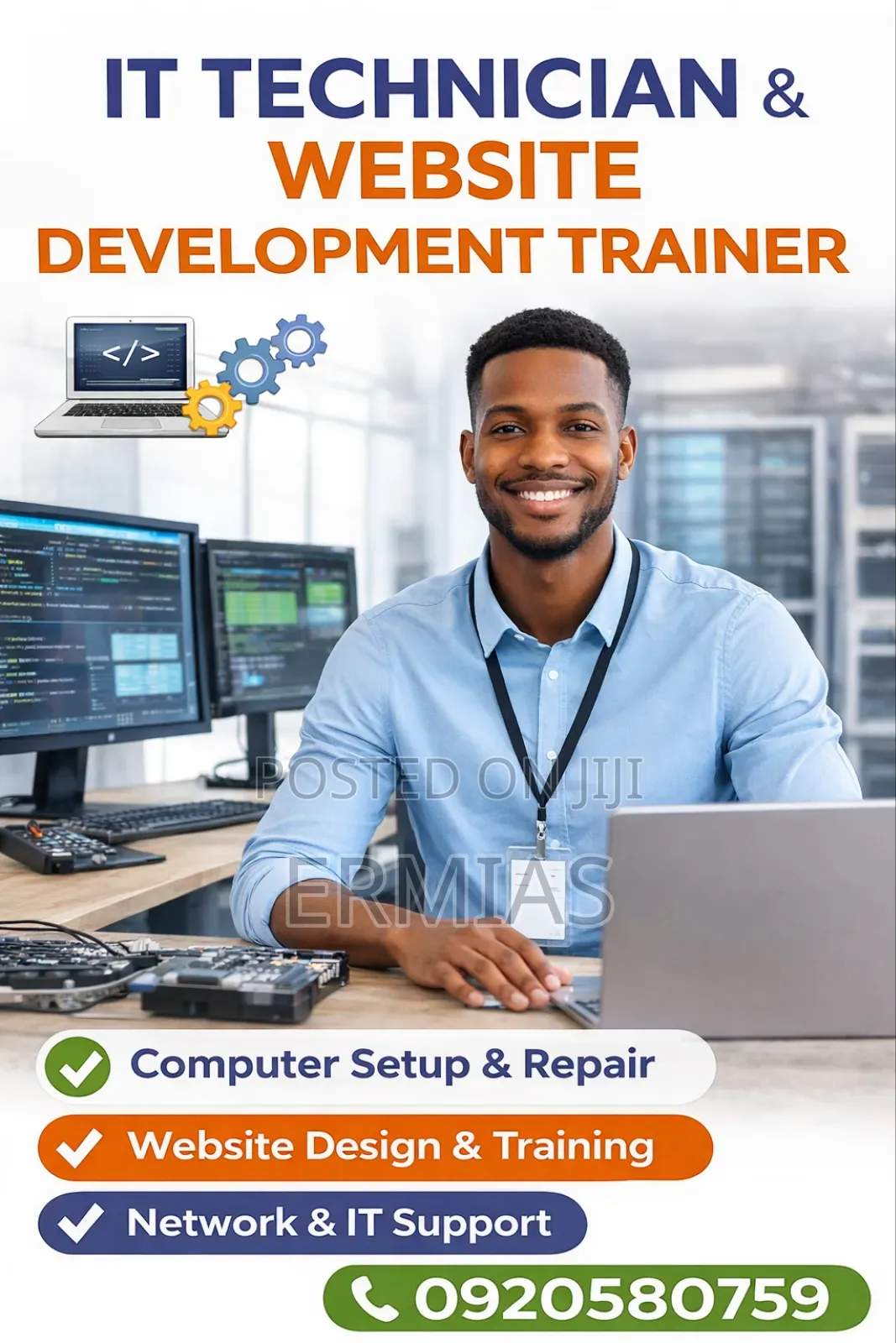 It Technician Website Development Trainer
