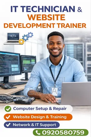 It Technician Website Development Trainer