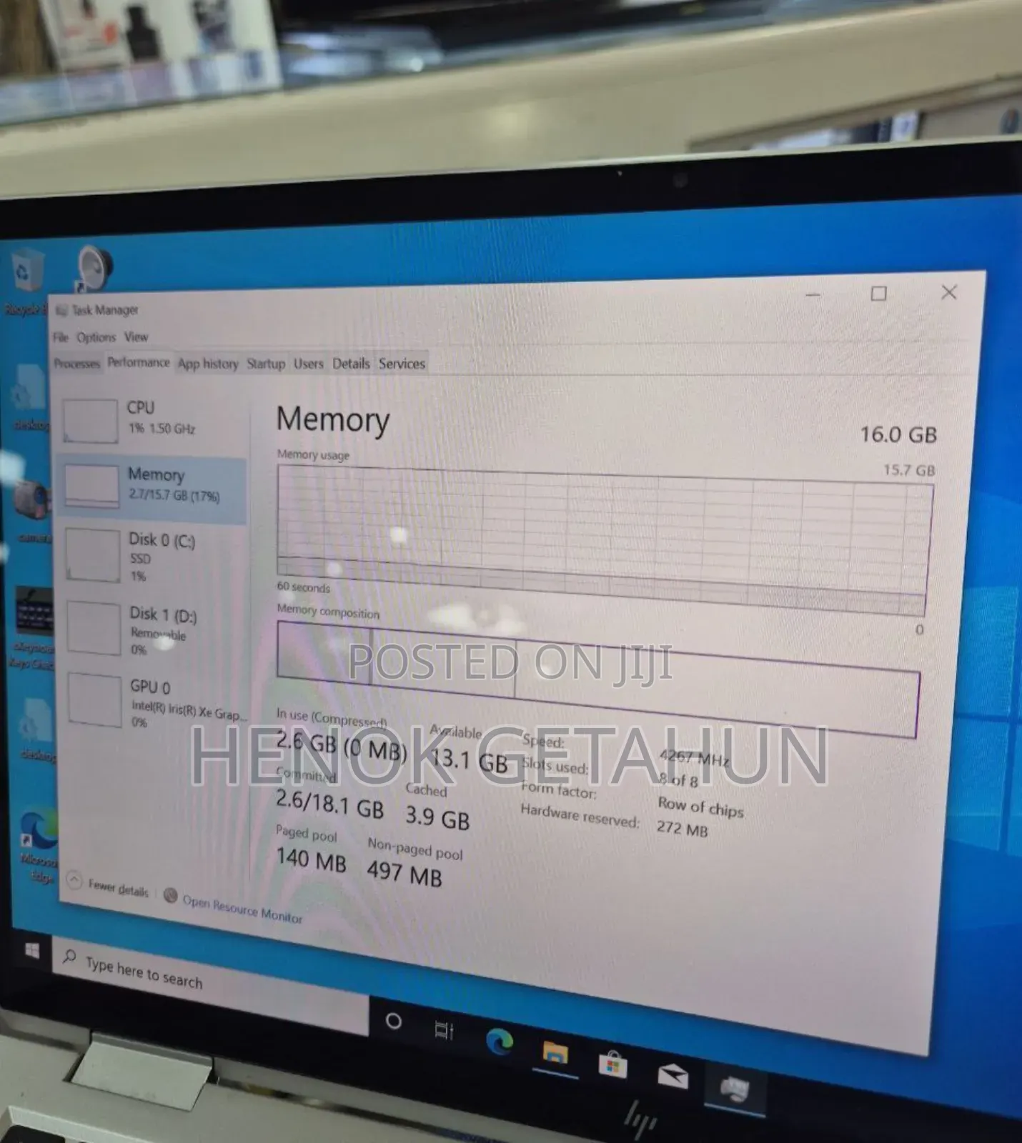 New Laptop HP EliteBook X360 1030 G8 16GB Intel Core I5 SSD 512GB