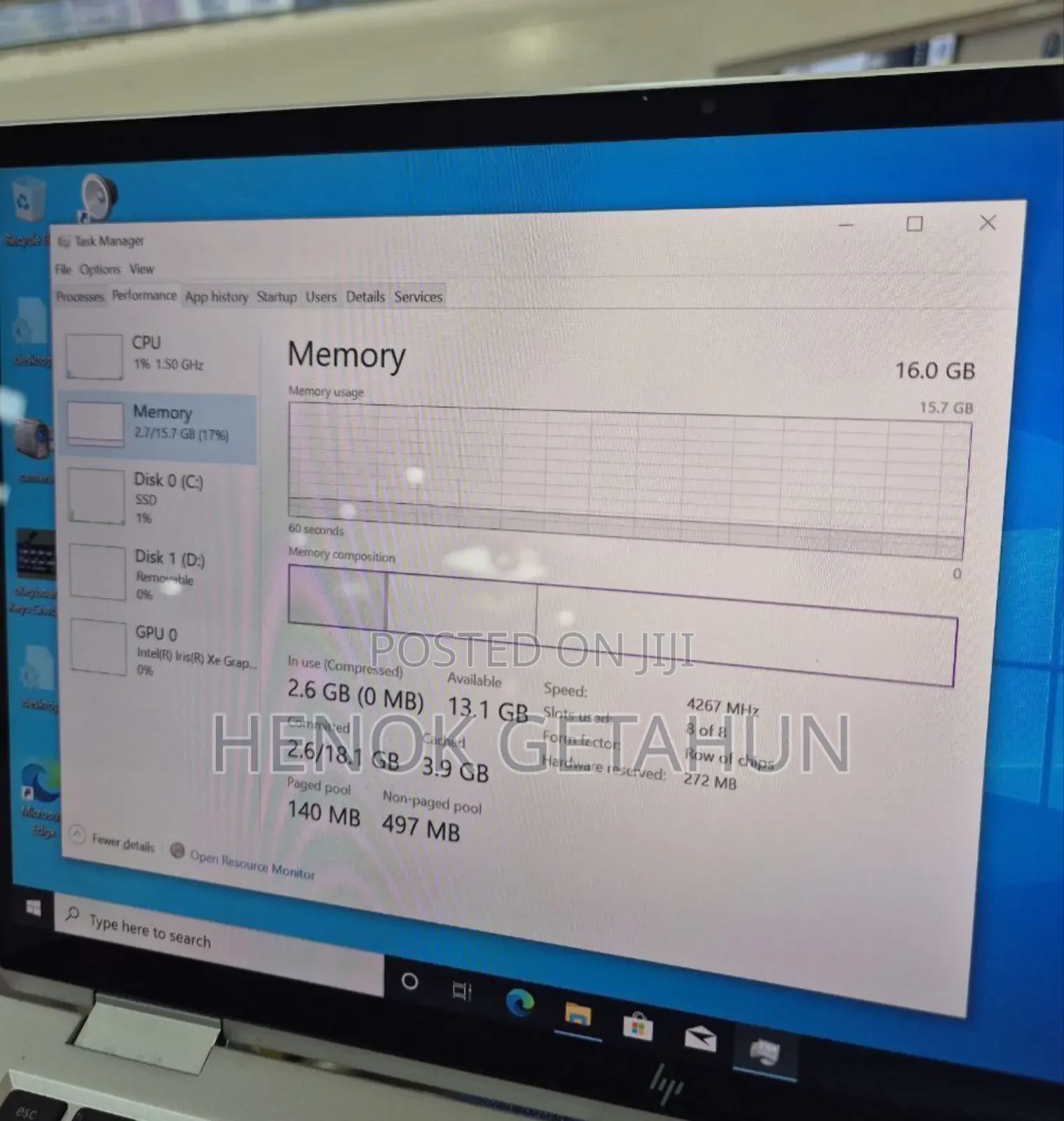New Laptop HP EliteBook X360 1030 G8 16GB Intel Core I5 SSD 512GB