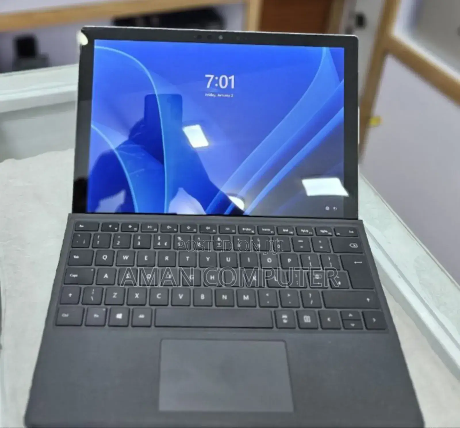 New Laptop Microsoft Surface Pro 7 16GB Intel Core I7 SSD 256GB