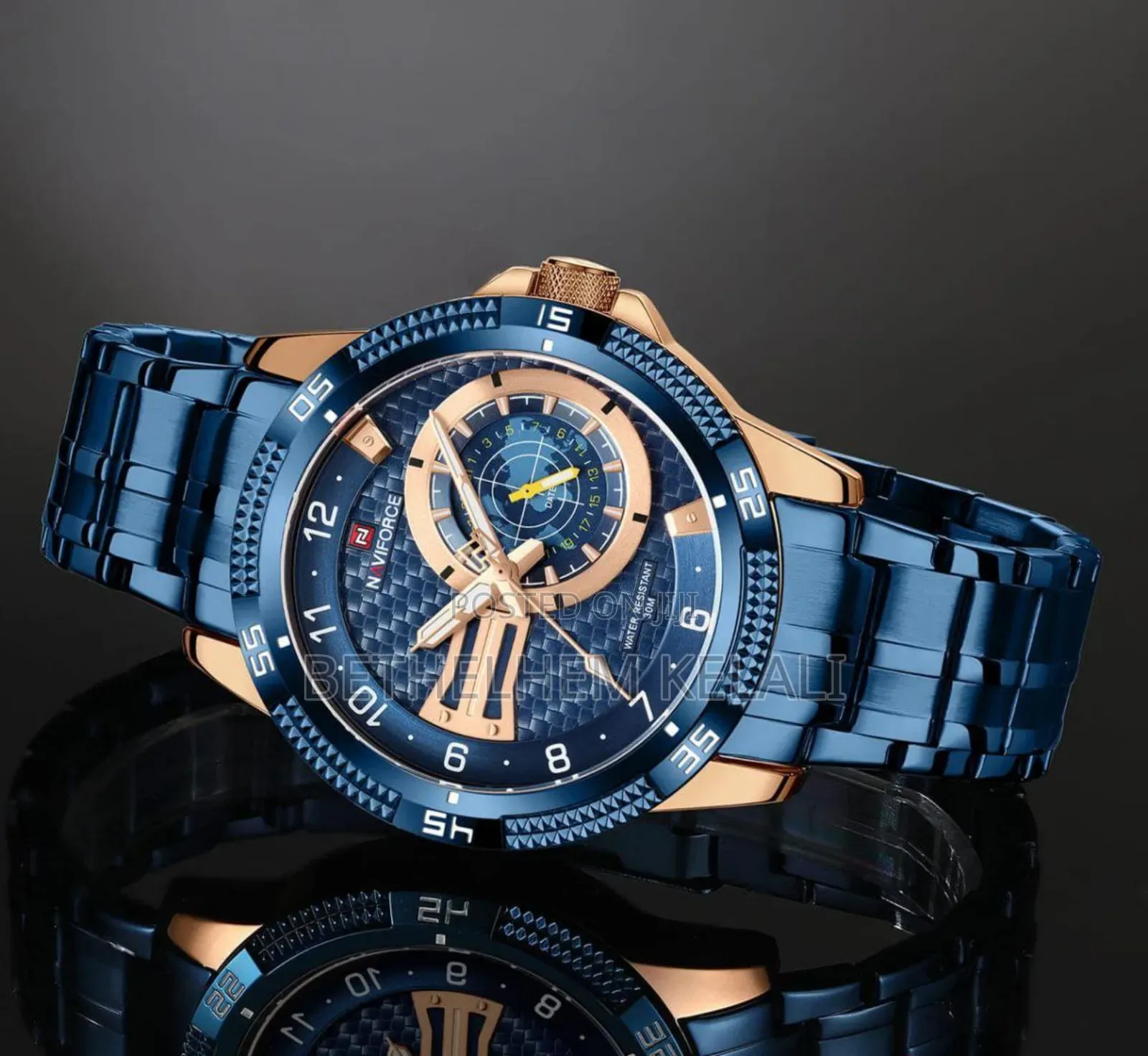 Original Nf9206-Rg-Be Naviforce Wrist Watch for Men