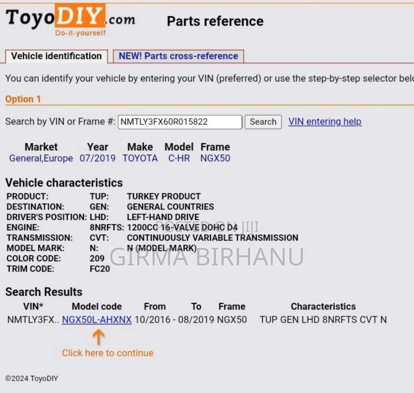 Toyota C-HR LE FWD 2020 Green