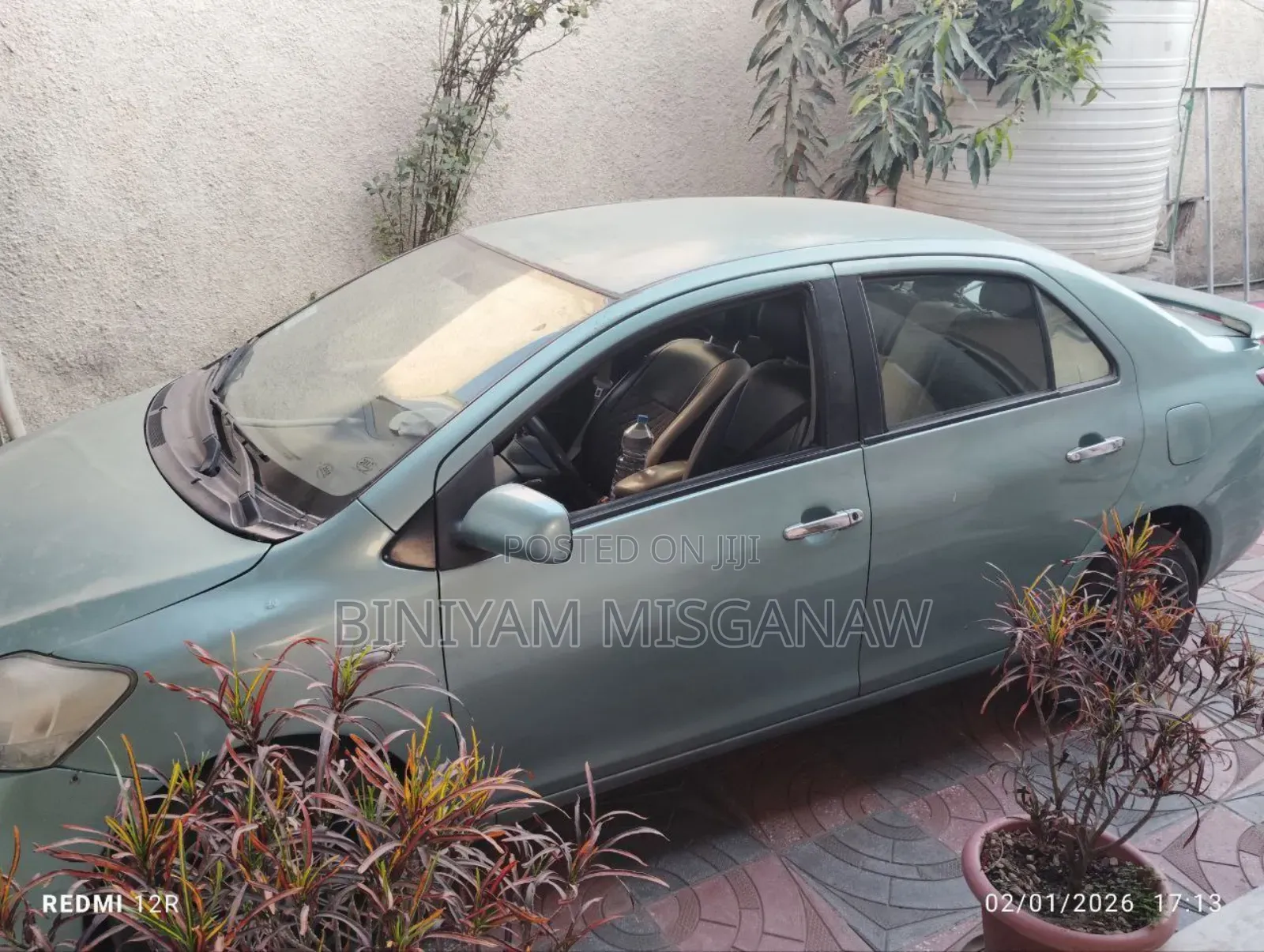 Toyota Yaris 2007 Blue