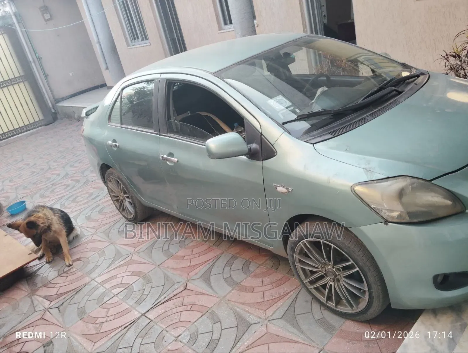 Toyota Yaris 2007 Blue