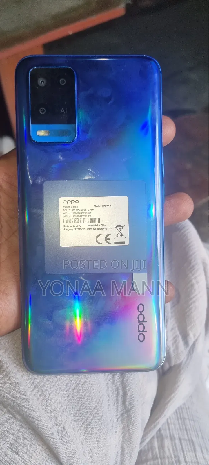 New Oppo A54 128 GB Blue