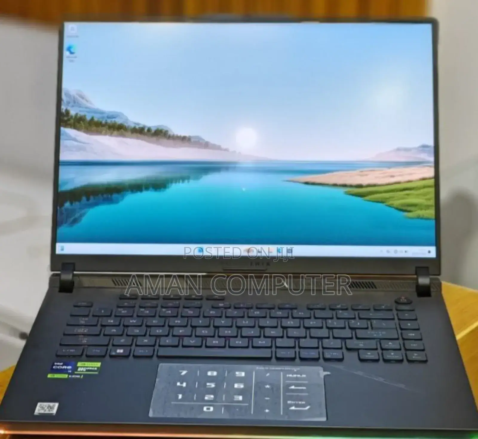 New Laptop Asus ROG Strix G15 16GB Intel Core I9 SSD 1T