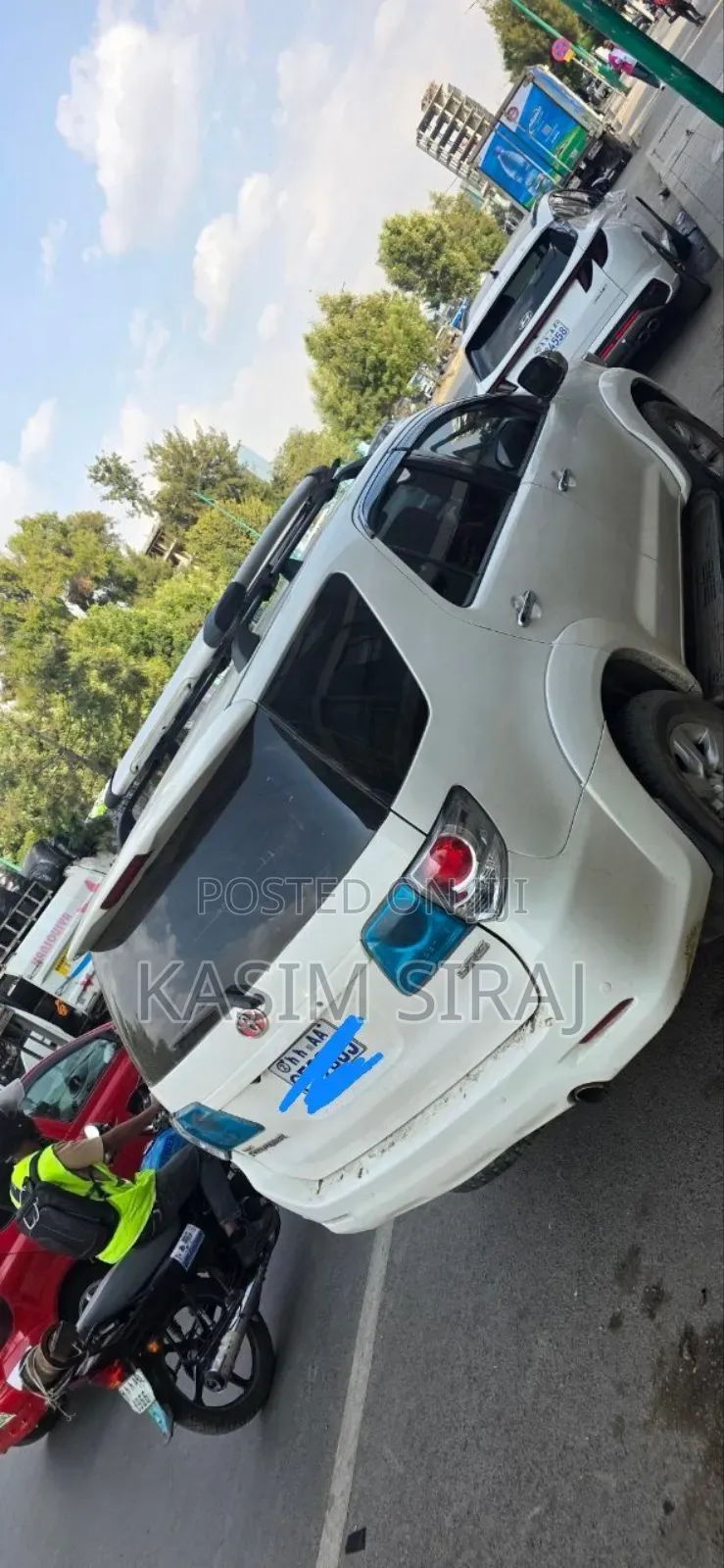 Toyota Fortuner 2.7 AWD 2009 White