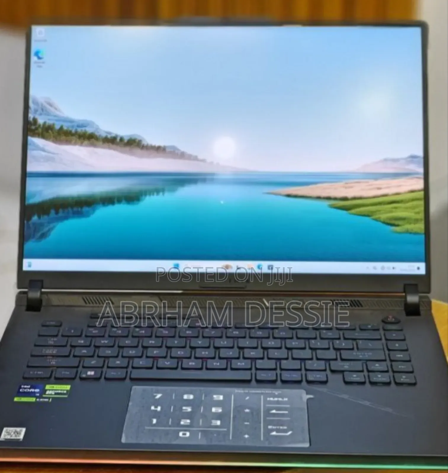 New Laptop Asus 16GB Intel Core I9 SSD 1T