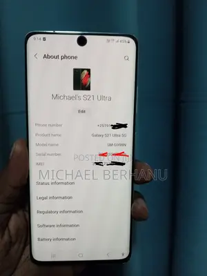 Samsung Galaxy S21 Ultra 5G 256 GB Bronze