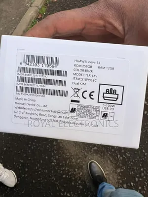 New Huawei nova 13 Pro 256 GB Black