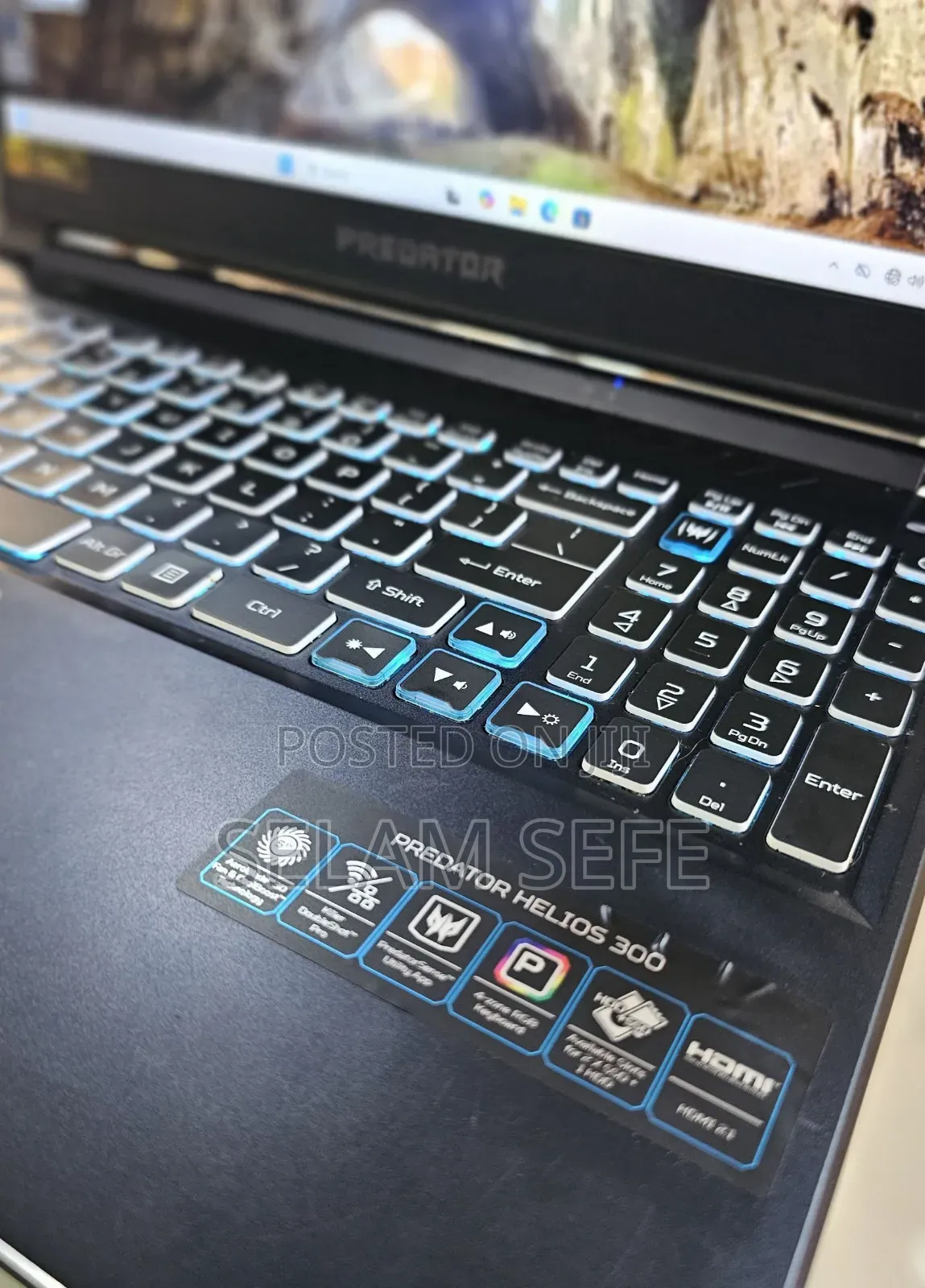 New Laptop Acer Predator Helios 300 16GB Intel Core I7 SSD 512GB