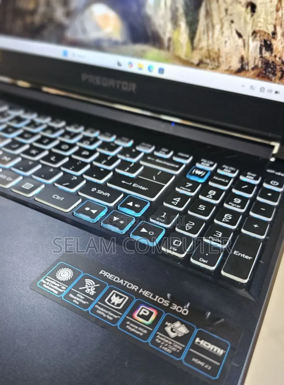 New Laptop Acer Predator Helios 300 16GB Intel Core I7 SSD 512GB