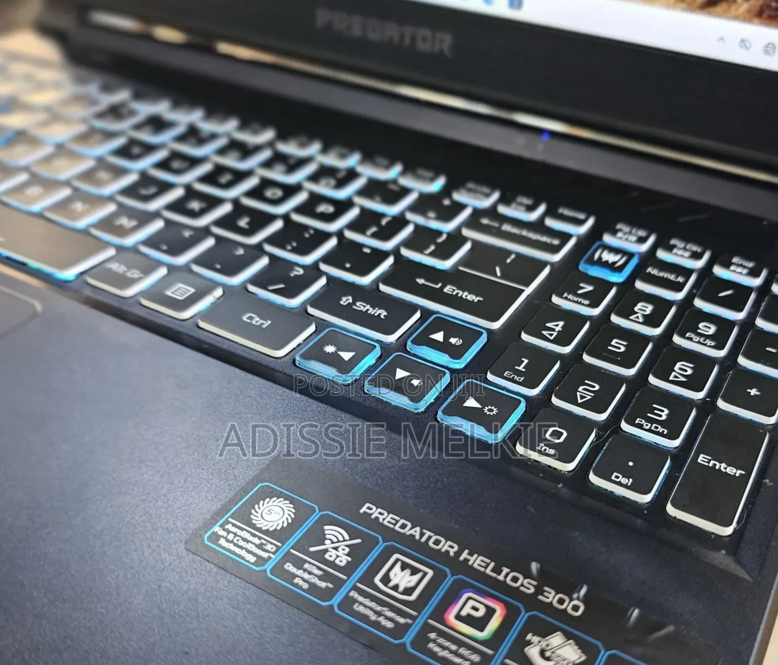 New Laptop Acer Predator Helios 300 16GB Intel Core I7 SSD 512GB