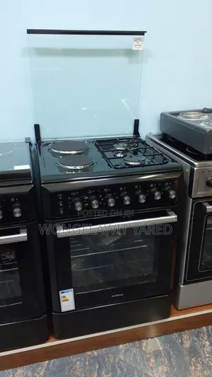 60×60 Kumtel Standing Oven 2 Gas , 2 Electric