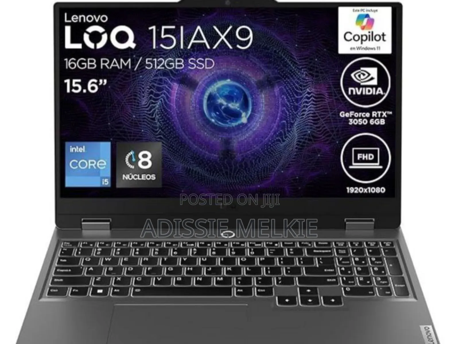 New Laptop Lenovo Legion 5 16GB Intel Core I7 SSD 1T