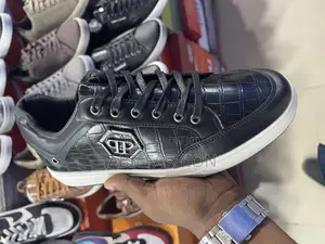 Philipp Plein Python Lo-Top Black Garden