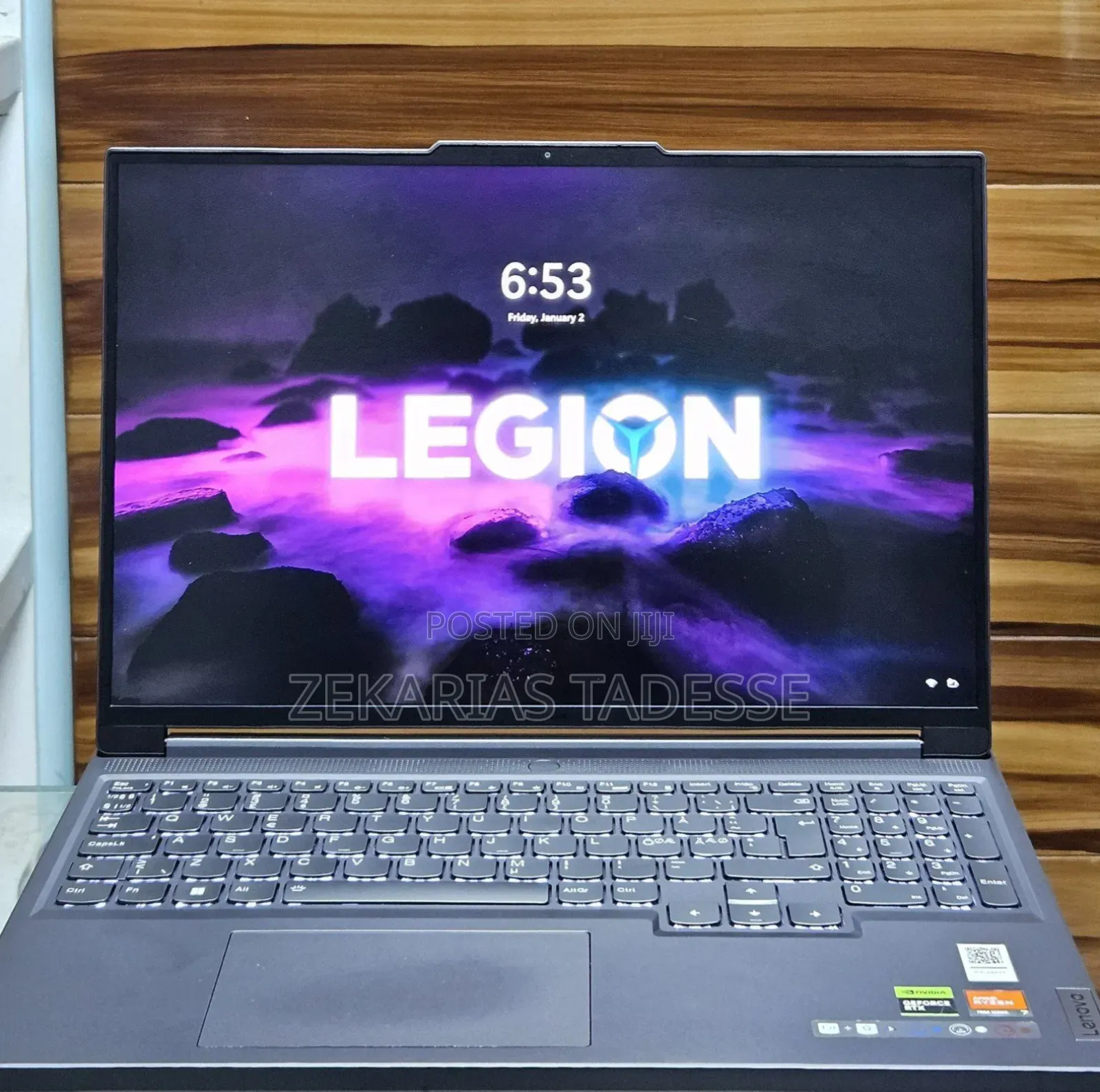 New Laptop Lenovo Legion 5 16GB AMD Ryzen 7 SSD 1T