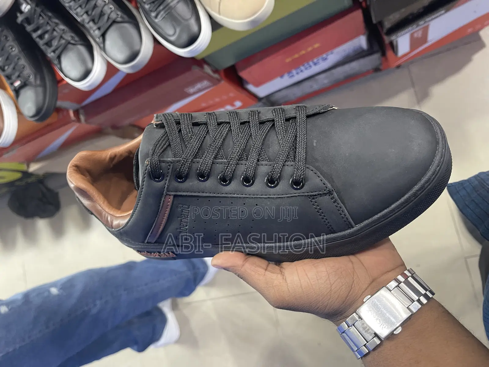 Timberland Walking Sneakers Brown Insole