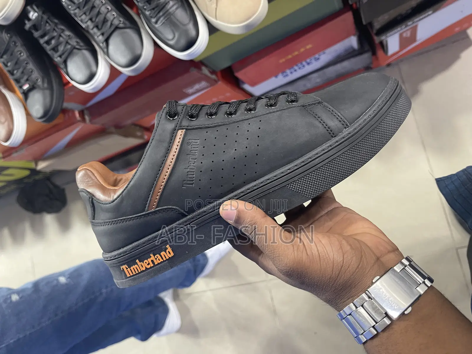 Timberland Walking Sneakers Brown Insole