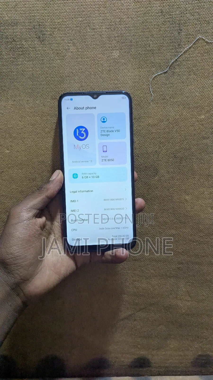 ZTE Blade V50 256 GB Bronze