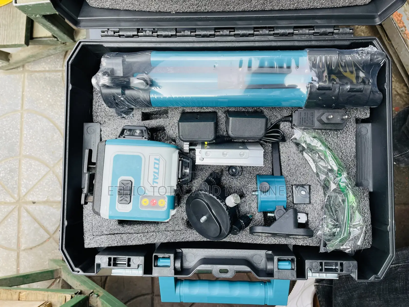 Total Cordless 3d Laser Level Kit