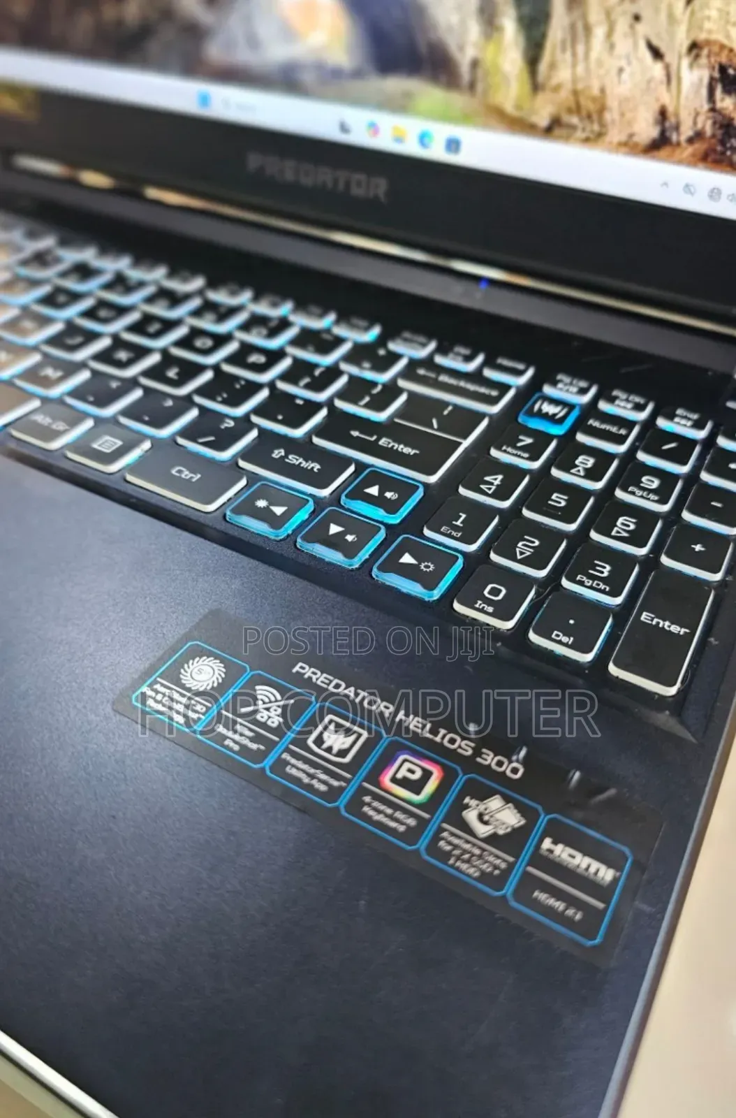 New Laptop Acer Predator Helios 300 16GB Intel Core I7 SSD 512GB