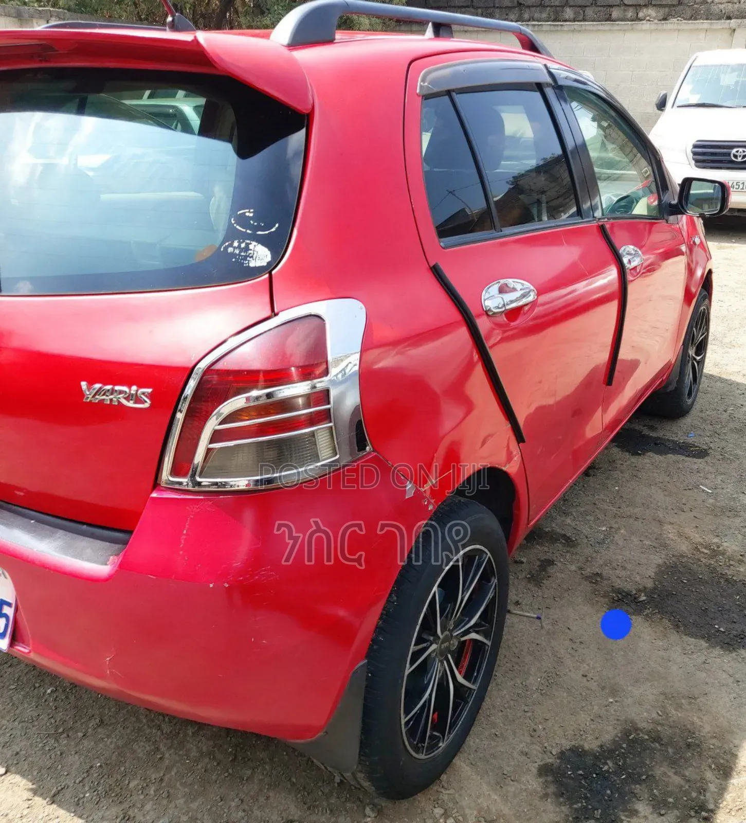 Toyota Yaris 2007 Red