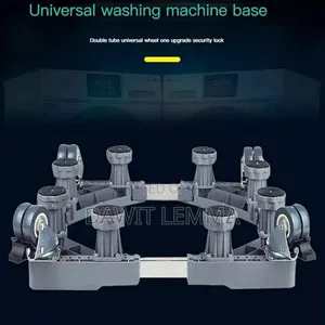 Adjustable Washing Machine Stand With Wheels
