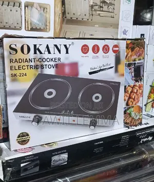 High Quality Sokany Radiant Touch Stove ገብቷል