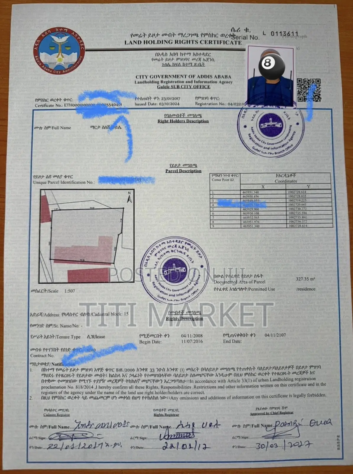 6bdrm Villa in Gullele for sale