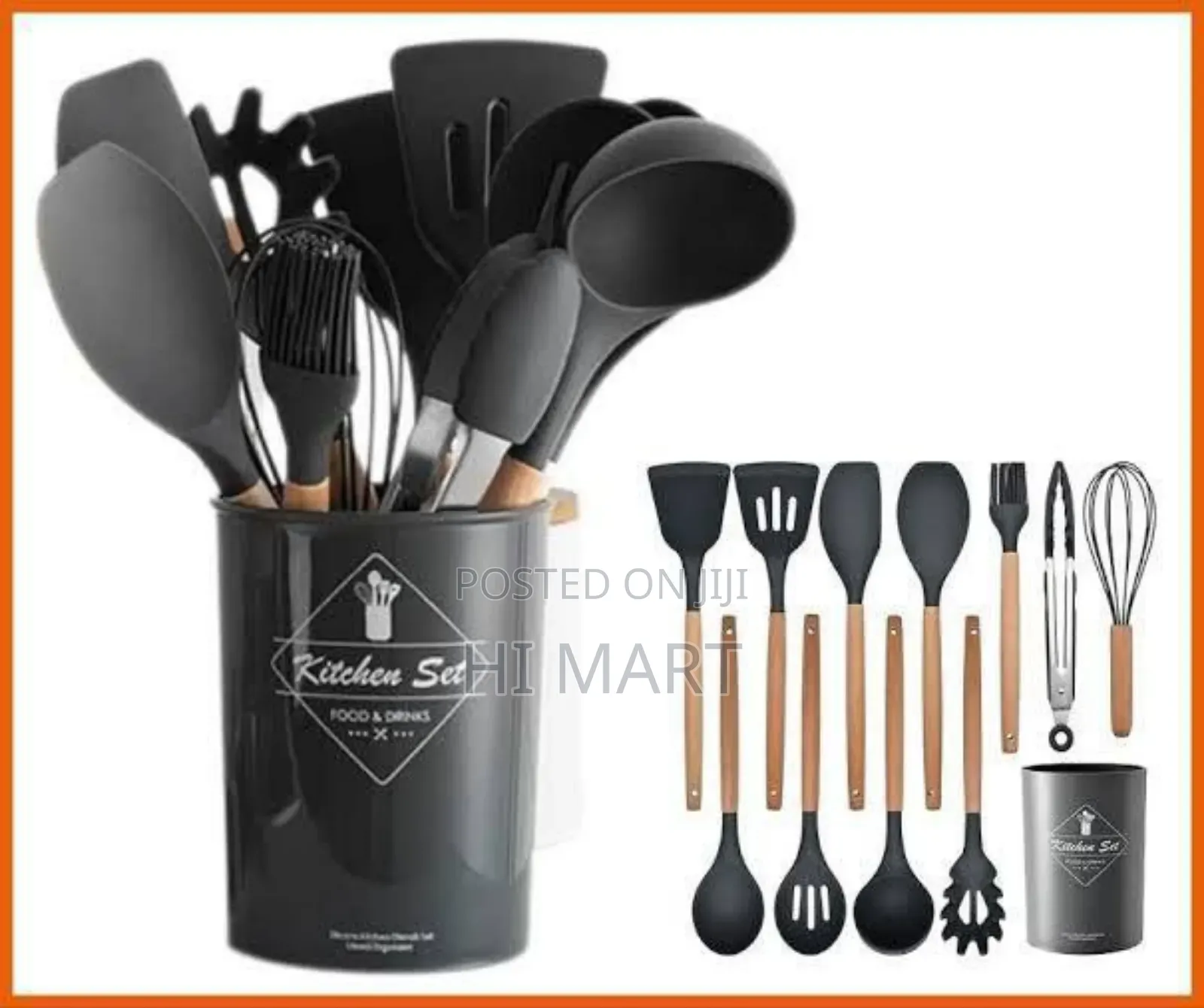 12 Pcs High Quality Silicone Kitchen Set