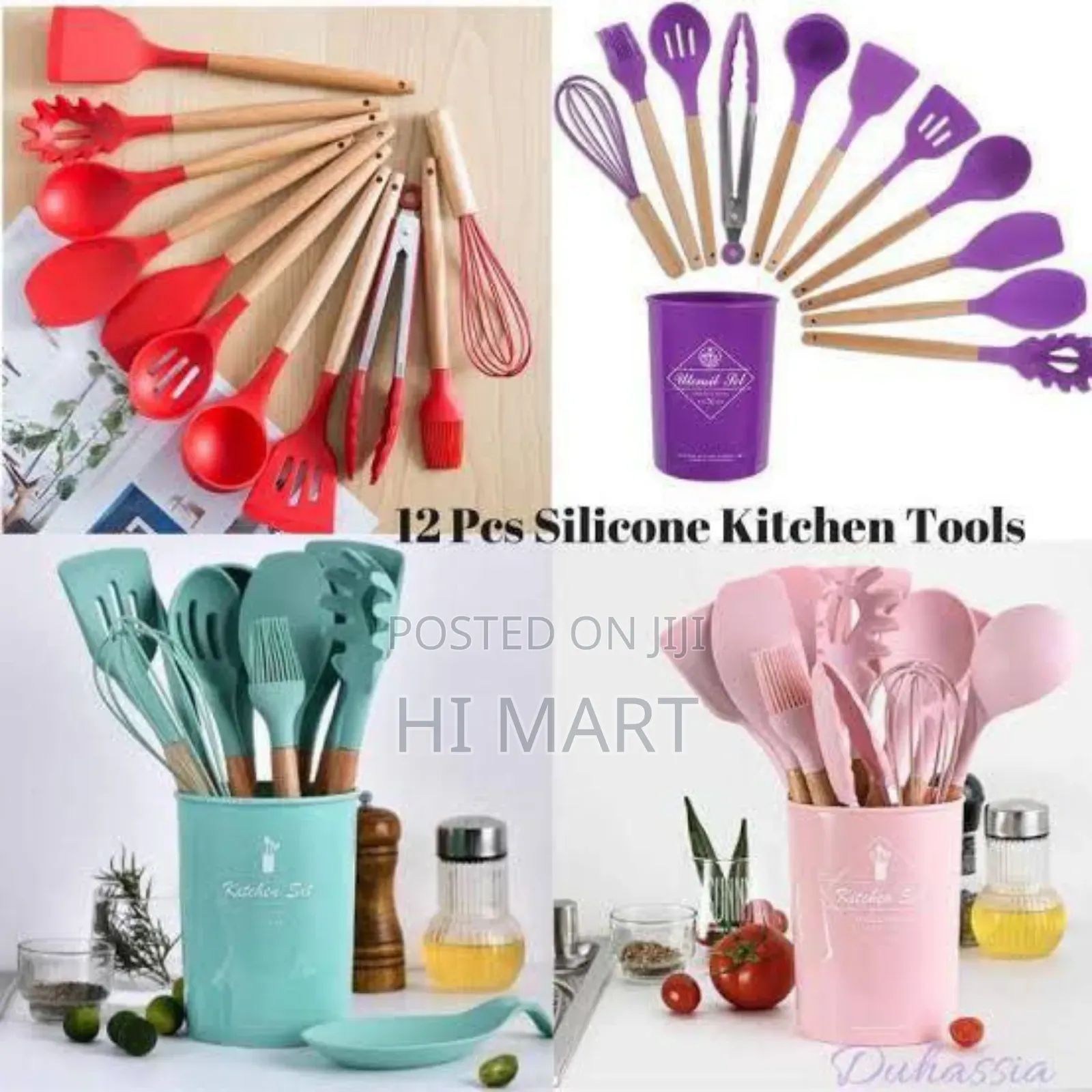 12 Pcs High Quality Silicone Kitchen Set