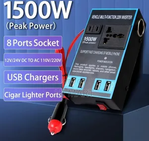 Multi Functional Vehicle Car Power Inverter