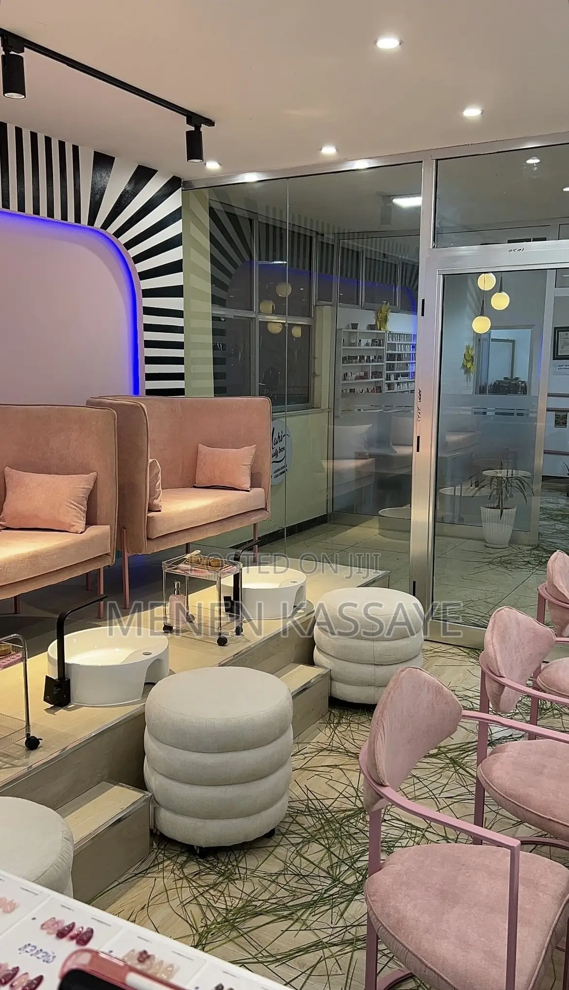 Modern Nail Studio for Sale Established Nail Salon With Equipment