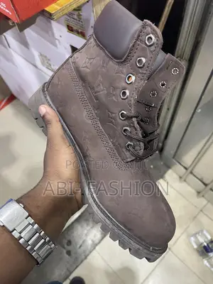 Louis Vuitton X Timberland Dark Coco