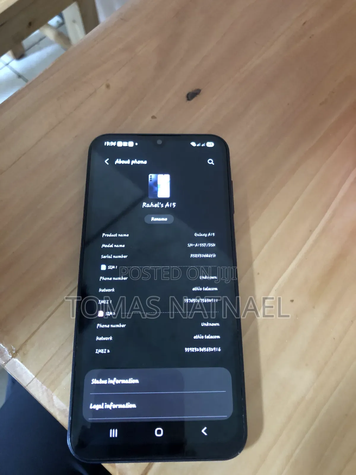 Samsung Galaxy A15 128 GB Black