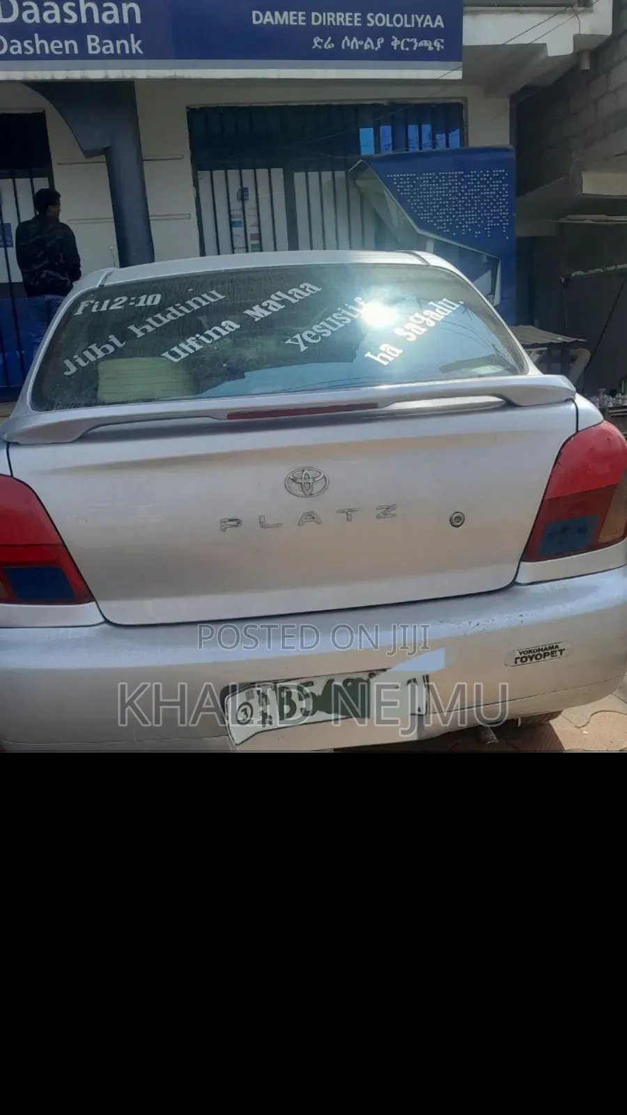 Toyota Platz 2001 Silver