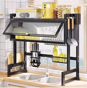 Over the Sink 2-Tier Dish Rack