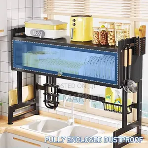 Over the Sink 2-Tier Dish Rack