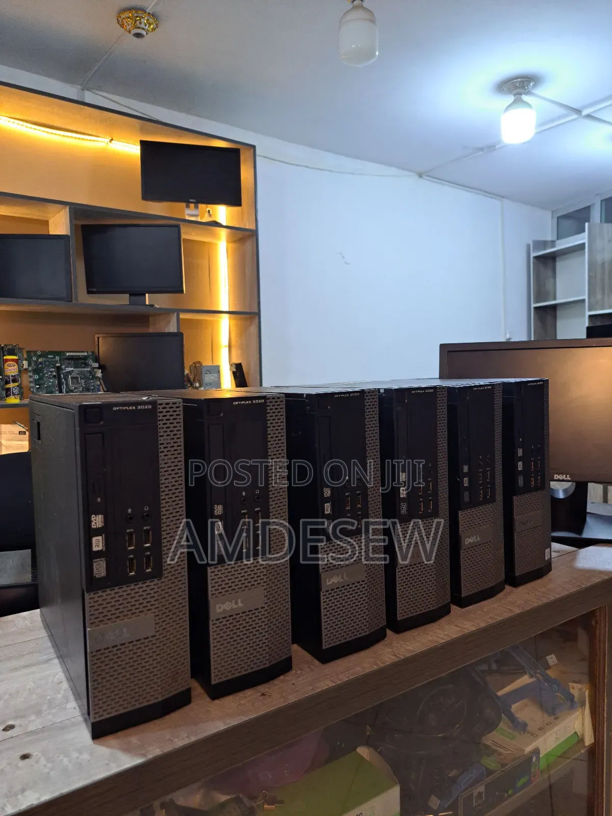 New Desktop Computer Dell OptiPlex 3020 4GB Intel Core I5 HDD 500GB