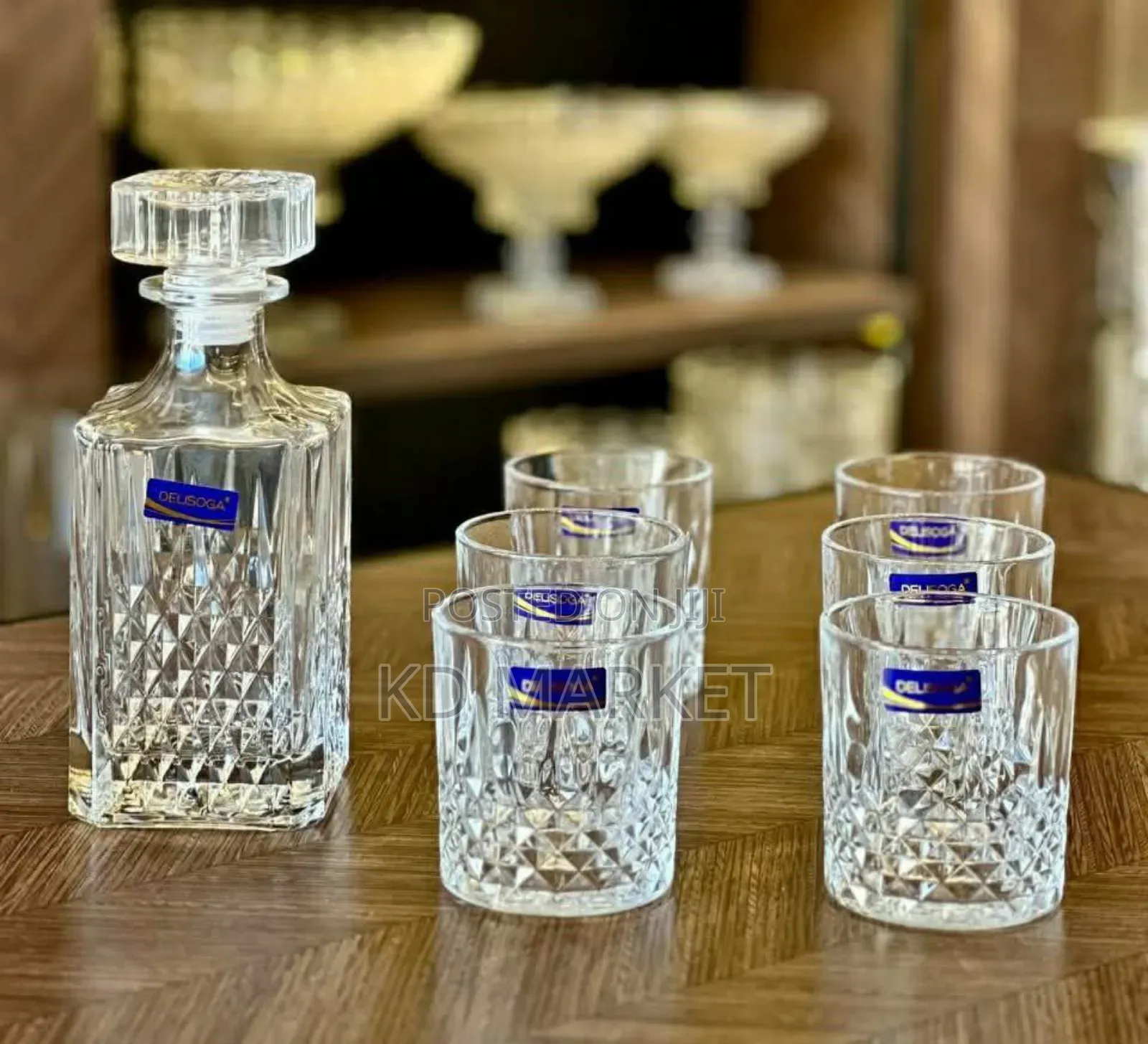 7pcs Whisky Decanter Glass Set