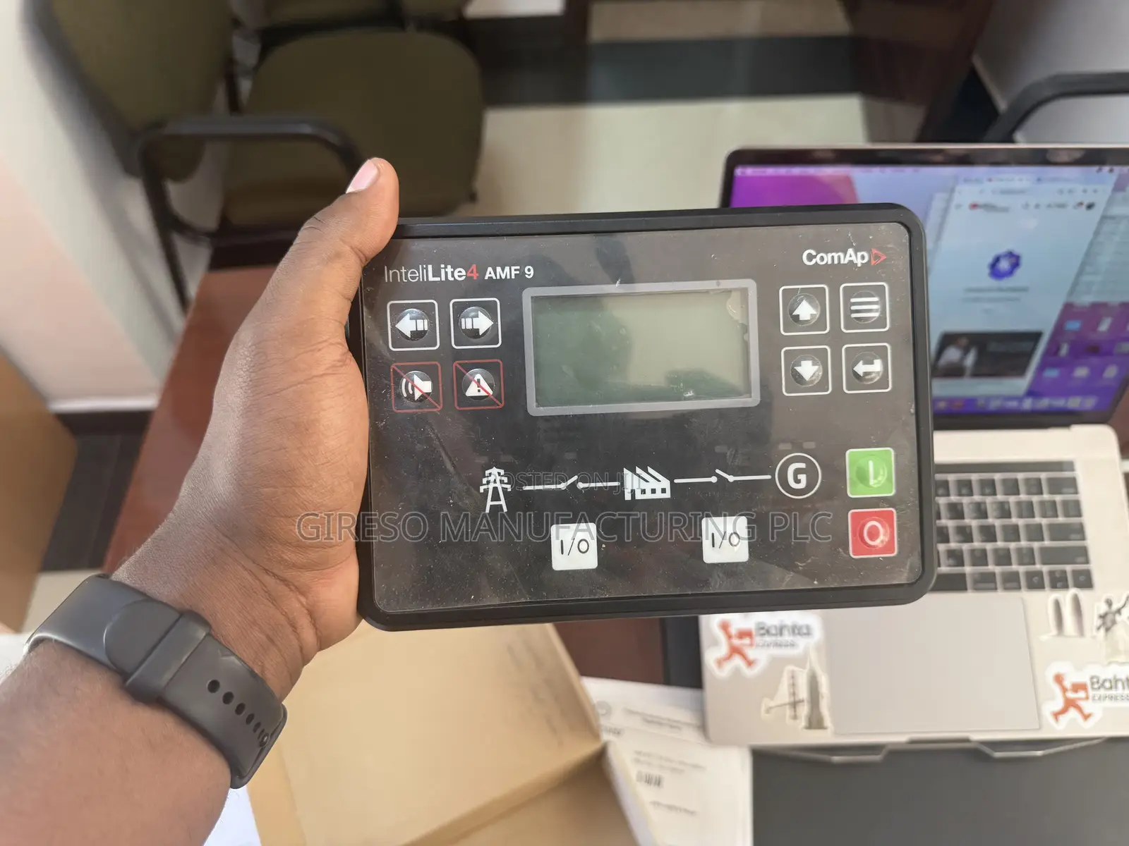 Comap Intelilite 4 Amf 9. Generator Control Panel