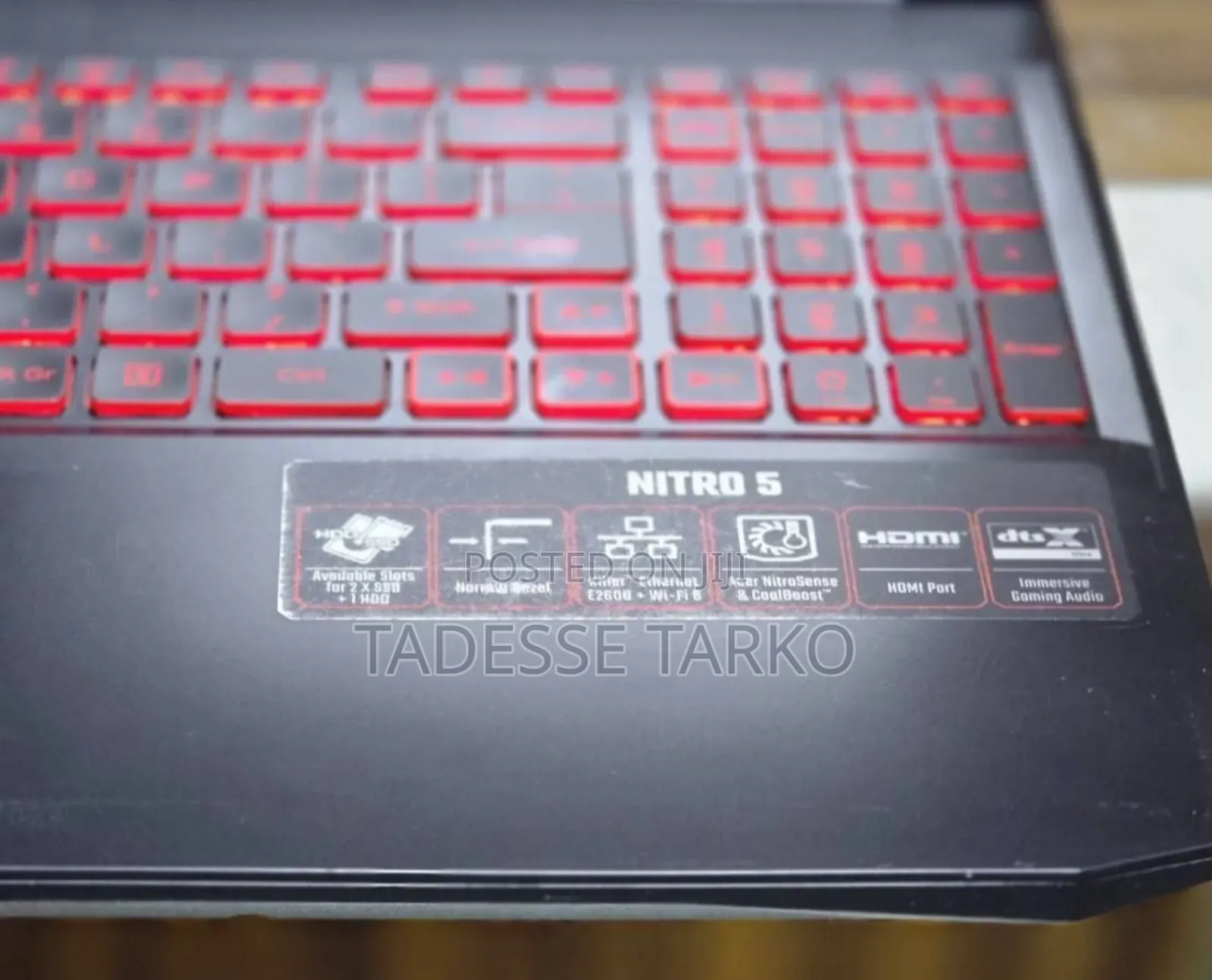 New Laptop Acer Nitro 5 16GB Intel Core I5 SSD 512GB