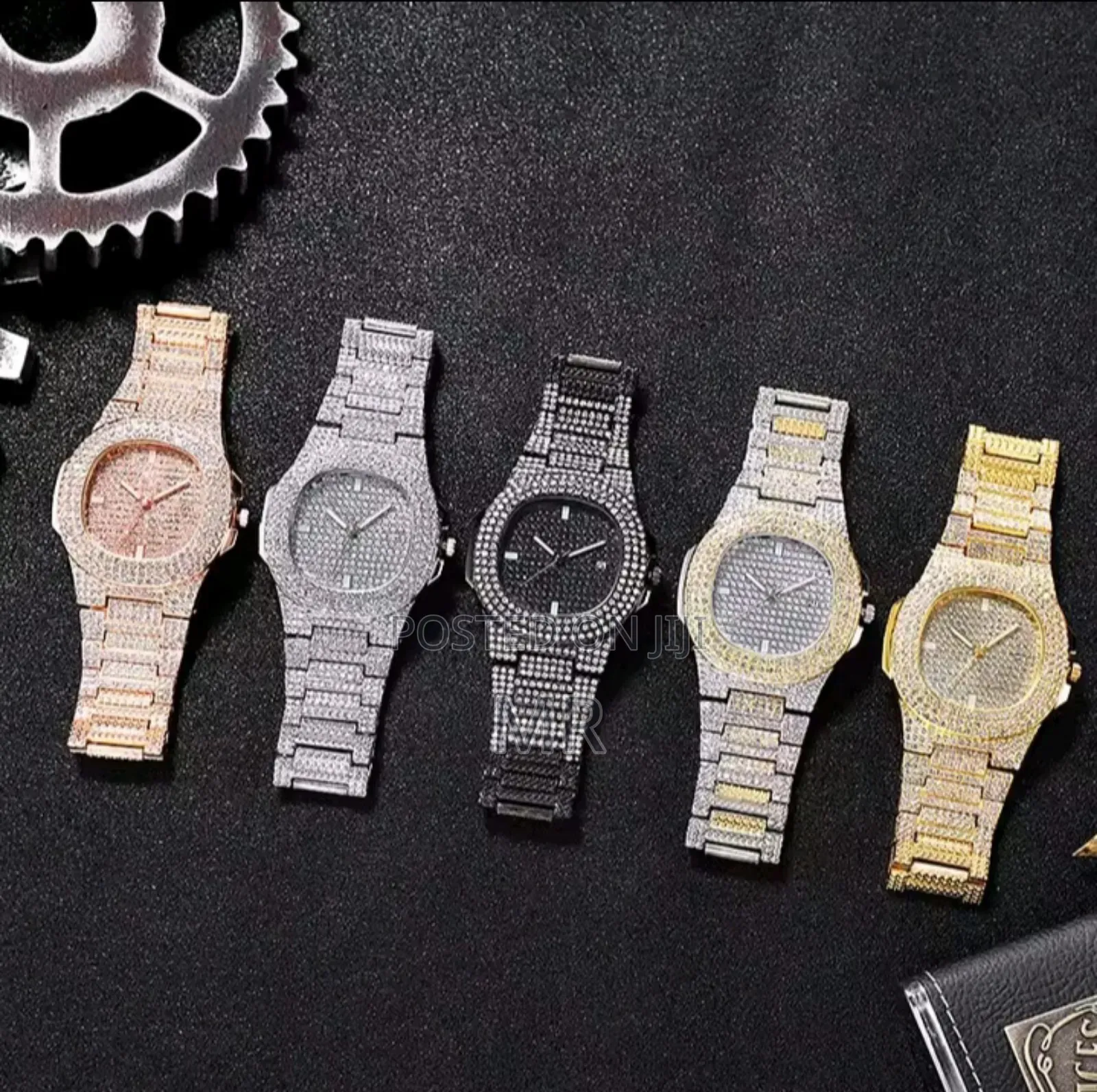 Iced Out Quartz Watch